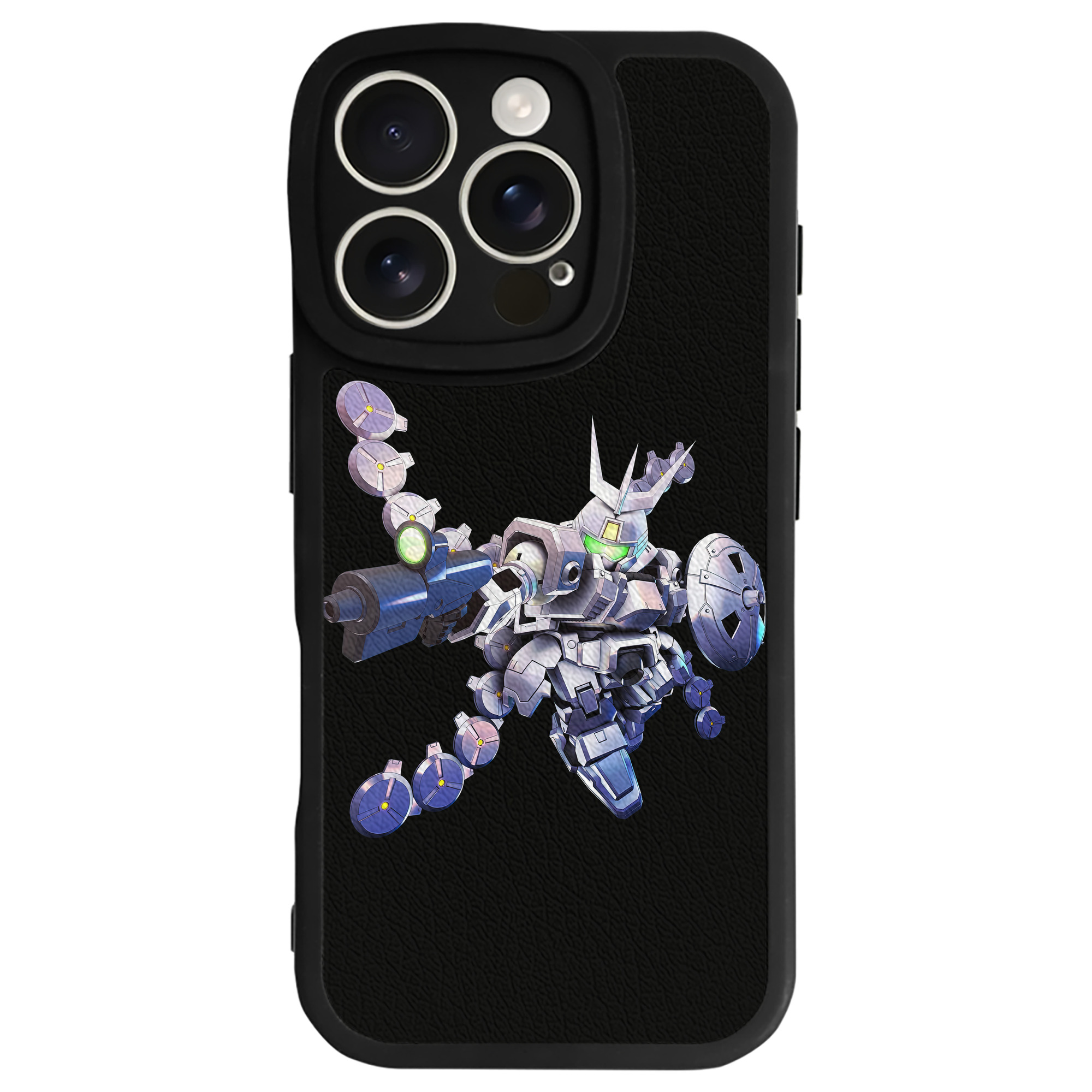 （画像用） 機動戦士ガンダム Mobile Suit Gundam 【iPhone 16シリーズ対応】シリコンスマホケース（レザー調） 材質：シリコン
